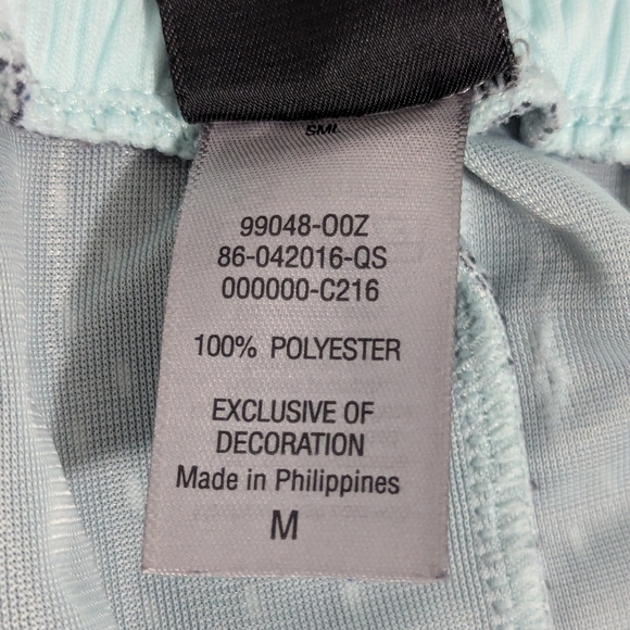 C9 by Champion DuoDry Gray and Light Blue Shorts Women's Size Medium - Picture 8 of 8